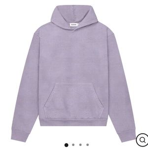 TALENTLESS Pastel Purple 100% Cotton Fleece Hoodie
